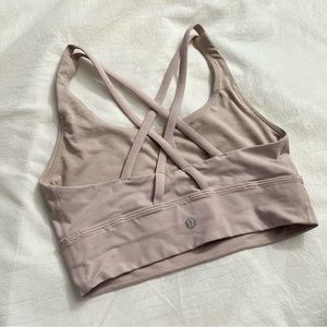 ❥ lululemon energy longline sports bra